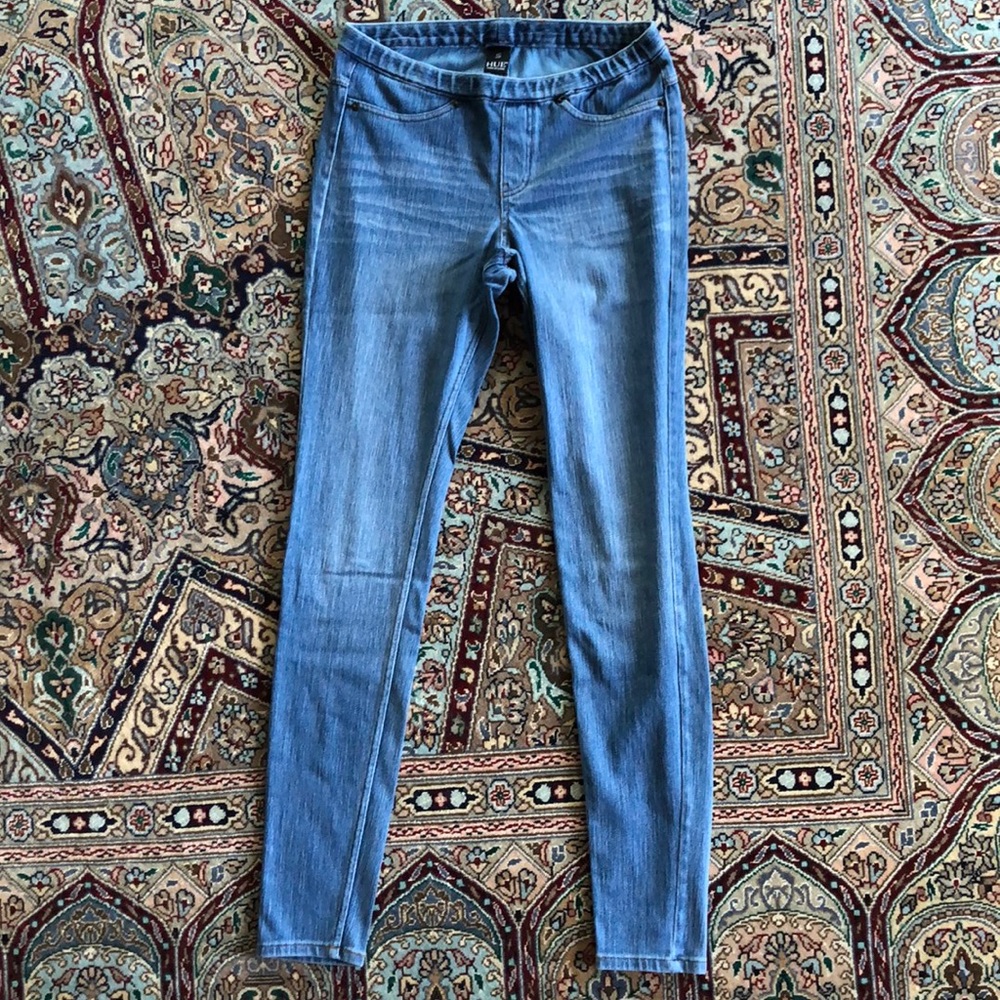 HUE denim leggings
